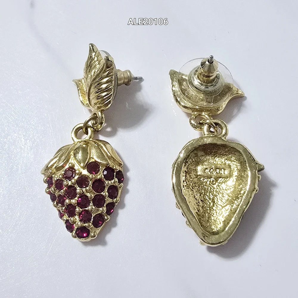 Lisner , Monet, Avon Gold and  Silver Floral Earrings Set.